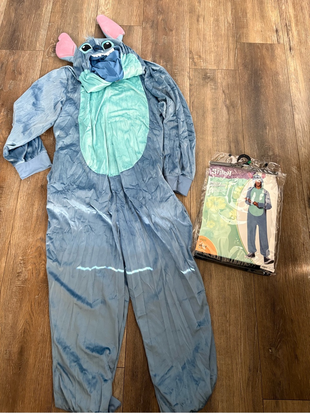 Spirit Disney Stitch-Style Character Onesie Costume size L/XL